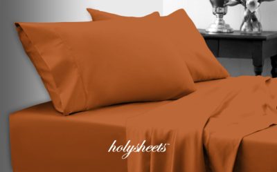 Autumn Orange HolySheets Set – Luxury Bamboo Collection