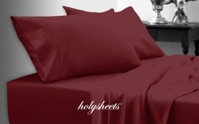 Burgundy HolySheets Set – Luxury Bamboo Collection