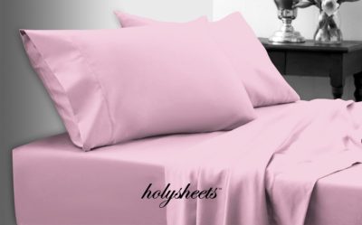 Pink HolySheets Set – Luxury Bamboo Collection