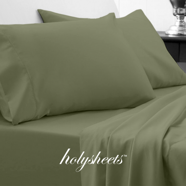 tree moss green holysheets set luxury 1500 collection holy moss green sheets
