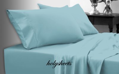 Aqua HolySheets Set – Luxury Bamboo Collection