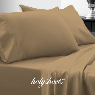 Light Khaki HolySheets Set – Luxury Bamboo Collection