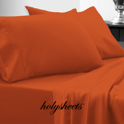 Navajo Orange HolySheets Set – Luxury Bamboo Collection